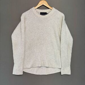 Calvin Klein Jeans Women’s Ribbed Sweater Size Large Round Neck Knit Style
